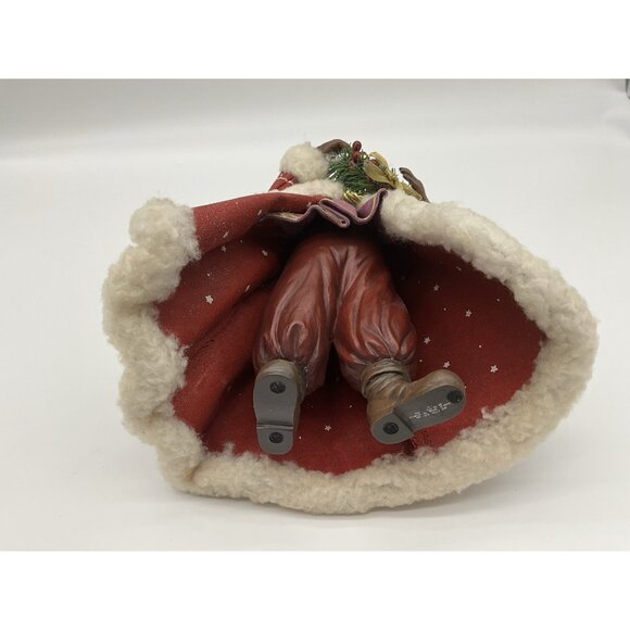 Thomas Kinkade Old World "Christmas Journey's End" 8" Santa Claus Figurine [B17] - Picture 6 of 16